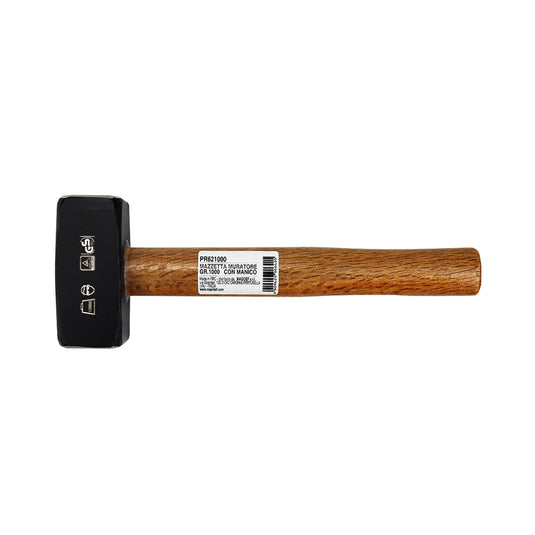 MAZZETTA MURATORE GS/TUV MANICO LEGNO GR.1000