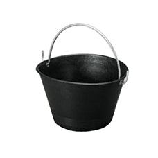SECCHIO PLASTICA DIAM 34 CM NERO