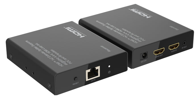 Kit TX-RX Extender HDMI, 70MT UTP, 4K@60Hz HDR, Loop-out