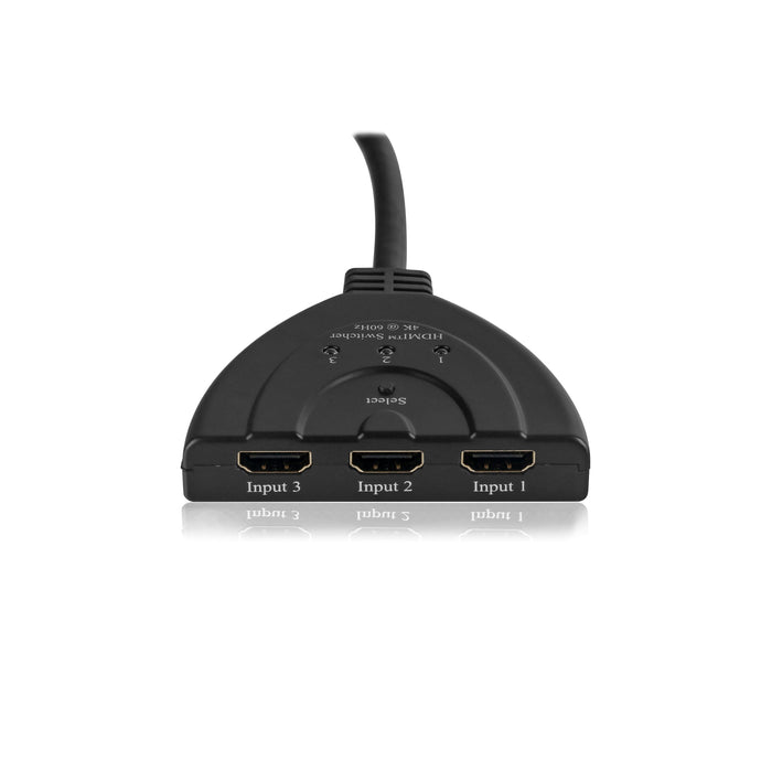 Premium HDMI Switch 3X1 Pigtail v2.0 4Kx2K@60Hz