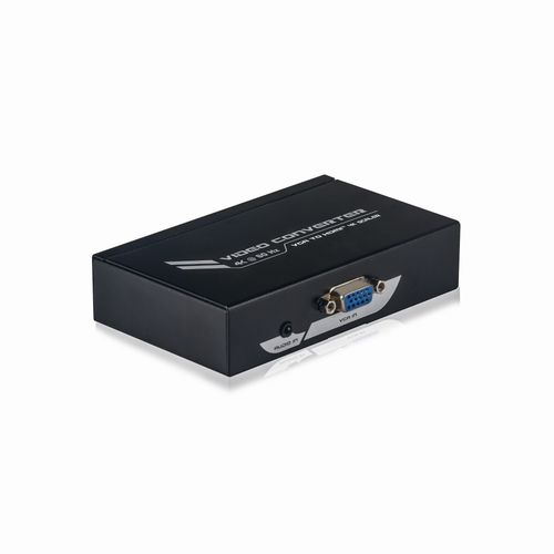 Mini Convertitore attivo da VGA+Audio a HDMI 4K Scaler