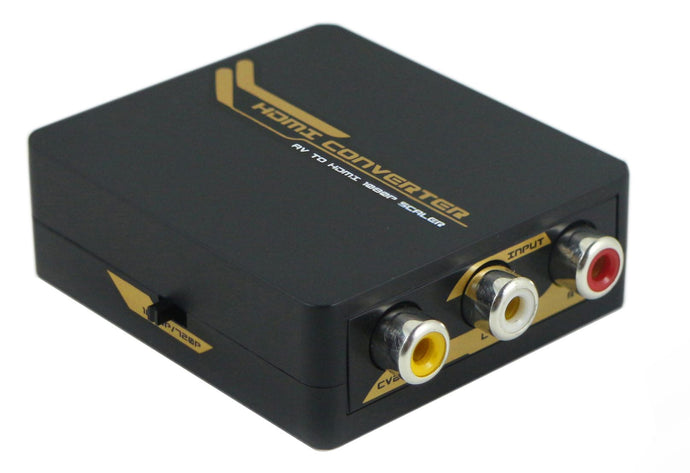 Mini Convertitore Video da Cvbs ad HDMI, scaler 720 - 1080p