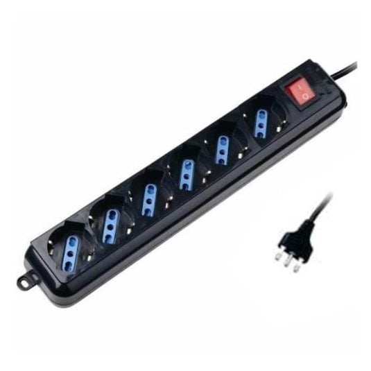 MULTIPRESA 6 PRESE 2P+T 10/16 P40