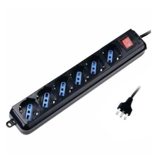 MULTIPRESA 6 PRESE 2P+T 10/16 P40