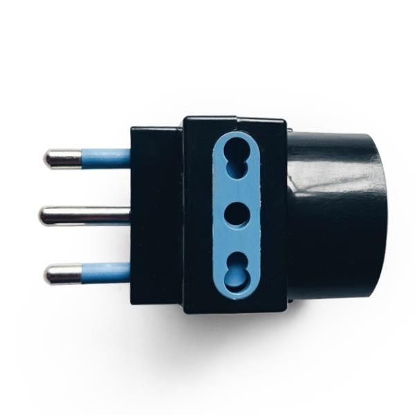 ADATTATORE TRIPLO SHUCKO NERO