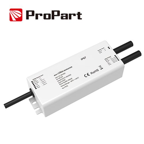 Amplificatore RGB/RGBW IP67 - 20A (4 Canali da 5A), 12-36V