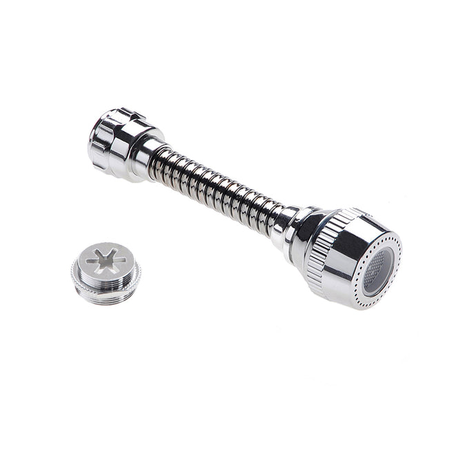 ROMPIGETTO C/TUBO FLEX OTTONE CROMO