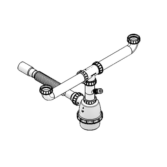 SIFONE 2VIE 1"1/2 CANOTTO EST 32/40