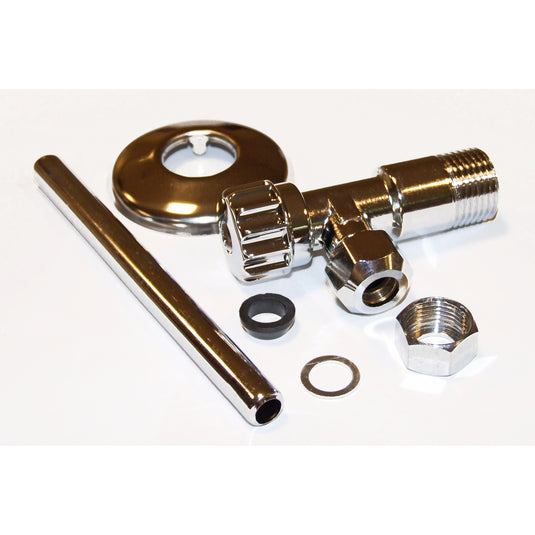 RUBINETTO SQUADRA CASSETTA WC ATTACCO PARETE 3/8