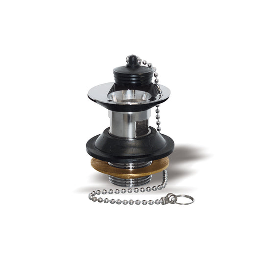 PILETTA CROMATA CON TROPPO PIENO 1"-1/4