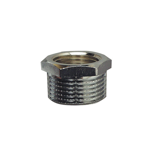 RIDUZIONE 1/2"X3/8"CROMO