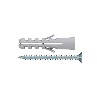 SCATOLA TASS. NYLON S/B 10X50+VITE TPS 6,0X60 PZ20