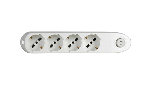 MULTIPRESA POKER-4 P40, INT BIANCO