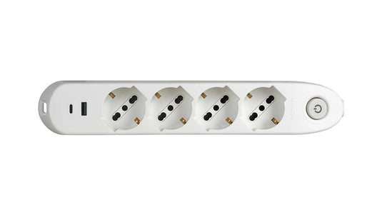 MULTIP POKER - 4 P40 2USB A-C,INT B