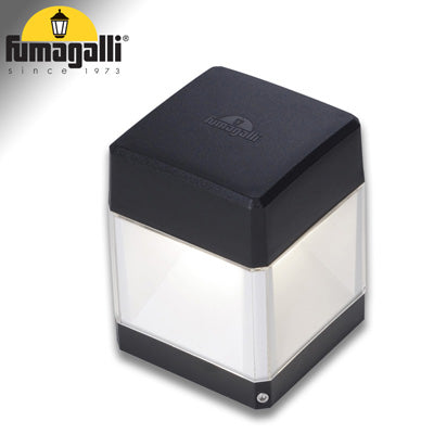 ELISA WALL NERO TRASP LED GX53 10W CCT 3WHITE