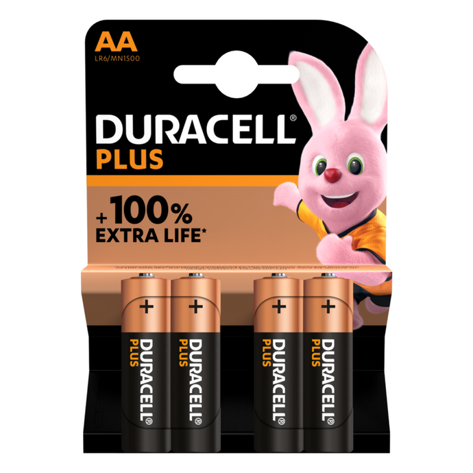 Batterie Duracell Alcaline Plus AA